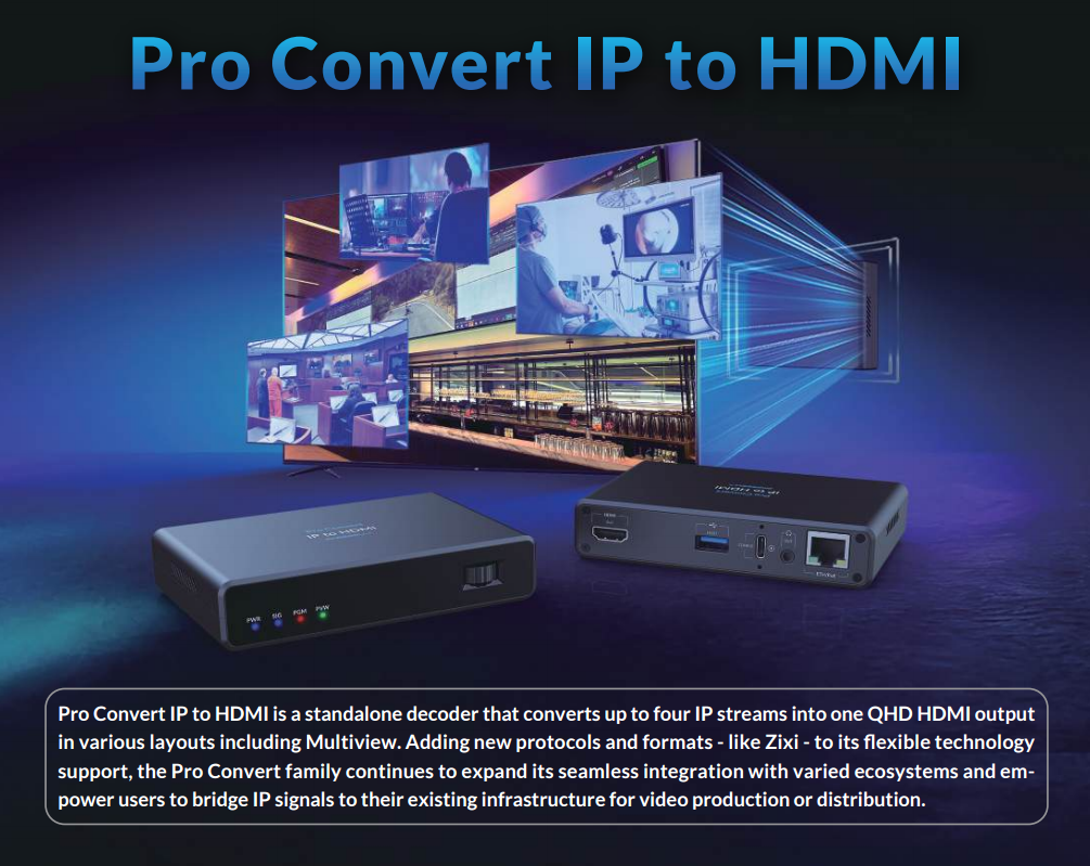 Magewell Pro Convert IP to HDMI